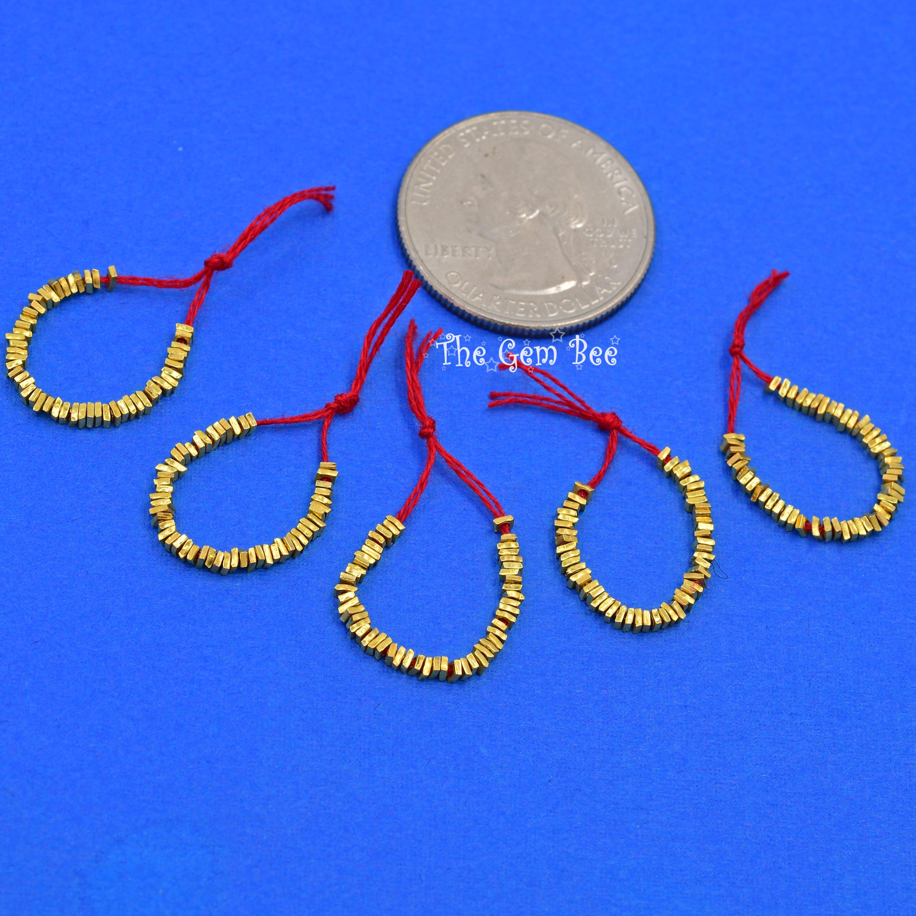 2 mm 14k ソリッドイエローゴールド プチファセット ラスティック