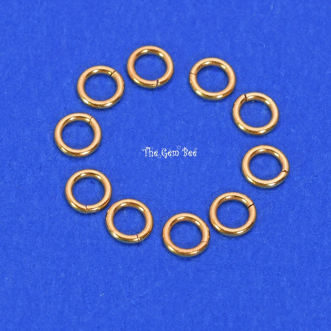 Nancy 3mm or 2.5mm 24ga Open Jump Ring, 14K Gold Filled or