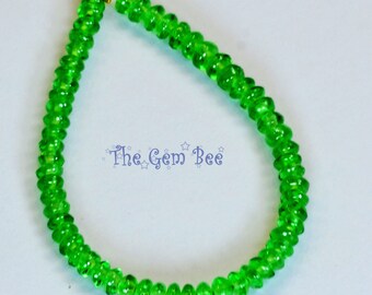 Tsavorite Necklace 97Cts, Total 3 Strands of 16 Inches CLOSEOUT SALE 100/% Natural Green Tsavorite Smooth Nuggets Beads 3.5x3-5.5x4.5 mm