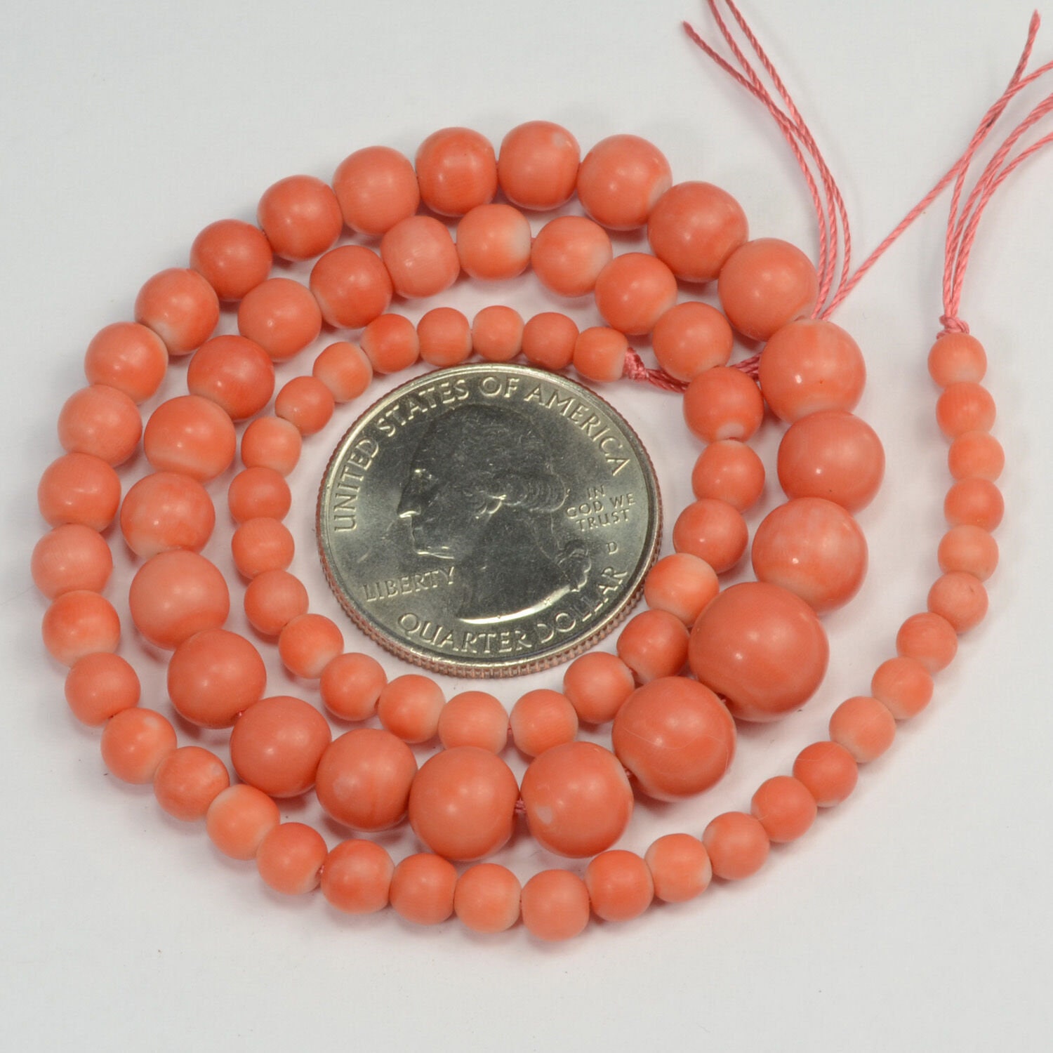 い出のひと時に、とびきりのおしゃれを！ Natural 4.3mm-9.7mm Color 15.8 Coral Momo Japanese その他