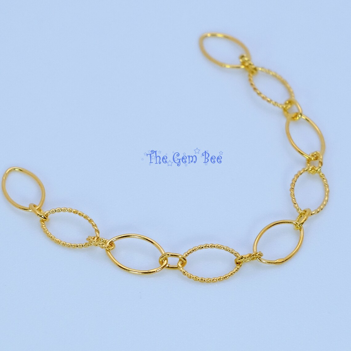 4.5mmx7.5mm 18k Solid Yellow Gold Chain Extender 3 INCH Length Etsy