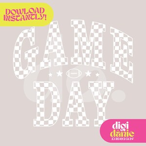 WHITE Football GAMEDAY Shirt Print, Gameday sweatshirt t-shirt