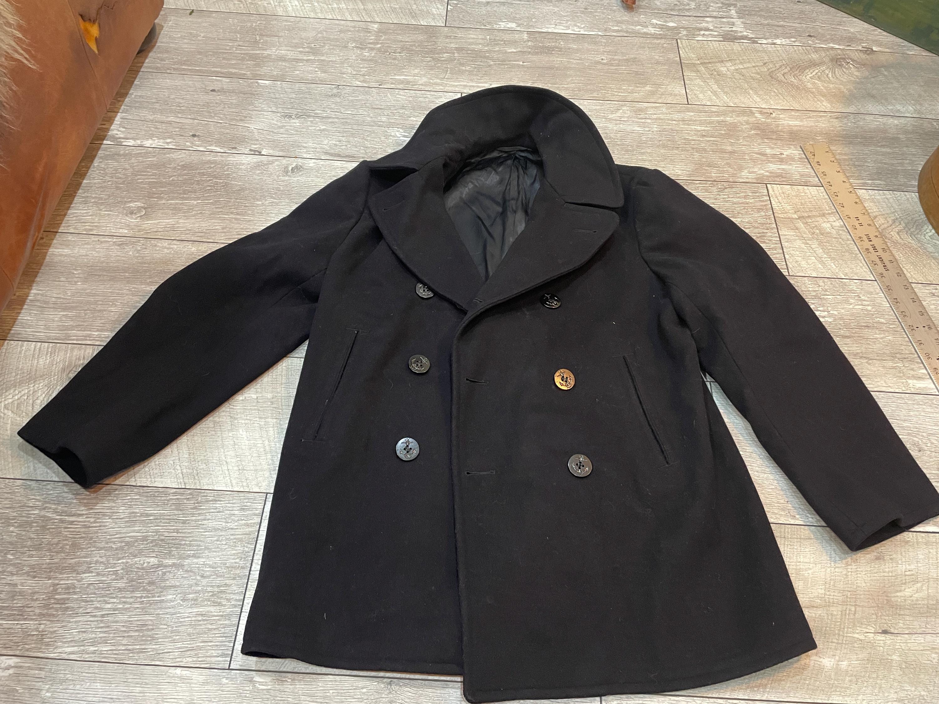 US Navy Pea Coat Günstig Kaufen
