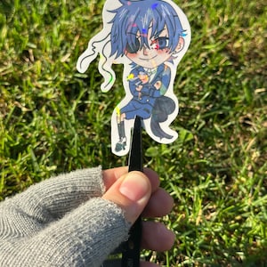 Black Butler Ciel holographic sticker