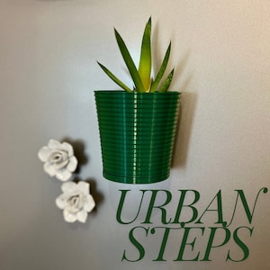 Magnetic Succulent Pot: Eco-Friendly PLA Planter