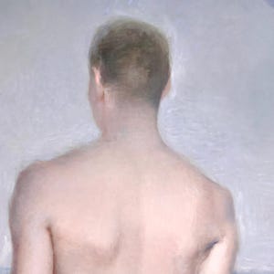Original Oil Painting - Posthumanism Painting on Canvas - Large Artwork for Art Collecting