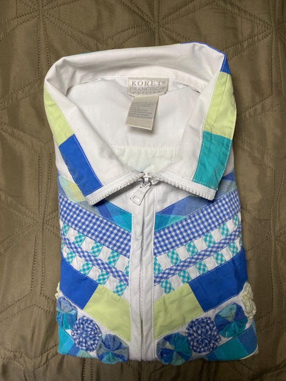 Koret Francisca 1980s White Jacket – Quilted Vint… - image 5