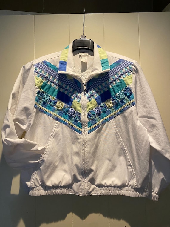 Koret Francisca 1980s White Jacket – Quilted Vint… - image 2
