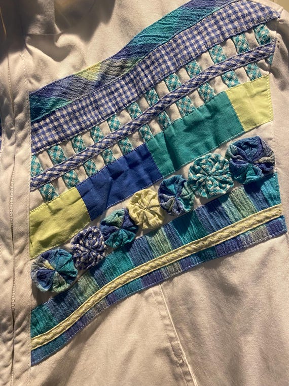 Koret Francisca 1980s White Jacket – Quilted Vint… - image 4