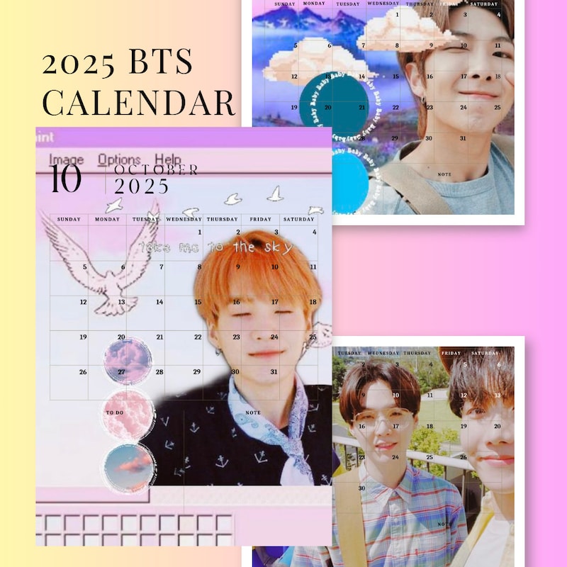 Bts Calendar - Etsy