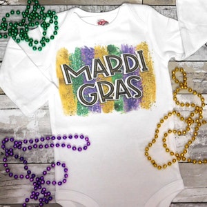 Mardi Gras Baby Outfit, Mardi Gras Bodysuit, Mardi Gras, Mardi Gras Outfit
