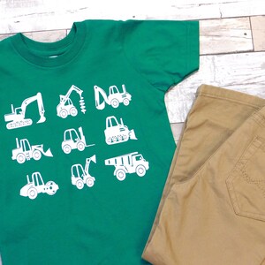 Equipment Toddler Shirt, Construction Trucks Shirt, Construction Trucks Toddler Shirts, Truck Construction Shirt, Truck Toddler Shirt