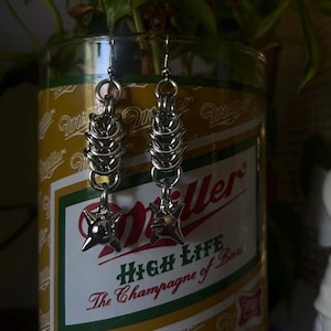 Aluminum Chainmaille Earrings