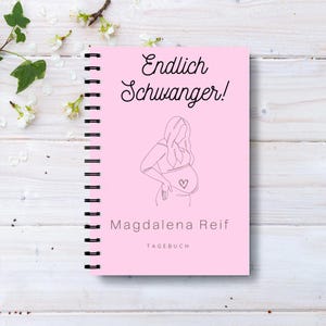 Tu diario de embarazo diseñado con cariño, un viaje lleno de recuerdos, ganas de tener hijos, amor en la barriga.