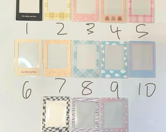 Kpop photocard toploaders 12 pack