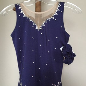 Icings Originals Navy Ice Dancing Ice skating dress image 3