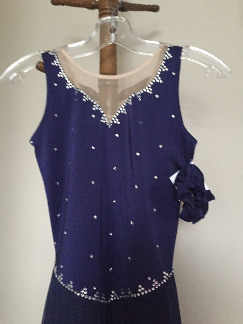 Icings Originals Navy Ice Dancing Ice skating dress image 3