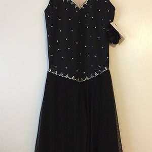 Black Ice Dancing skating dress