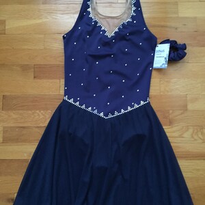 Icings Originals Navy Ice Dancing Ice skating dress image 5