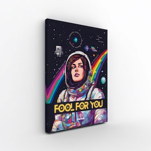 Snoh Aalegra - Fool For You - Music Canvas / Poster (Astro-inspired)