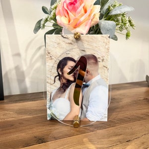 Acrylic Photo Table numbers I Modern Custom Photo Acrylic Table numbers I Acrylic Signs I Wedding Table Numbers I Wedding Signage