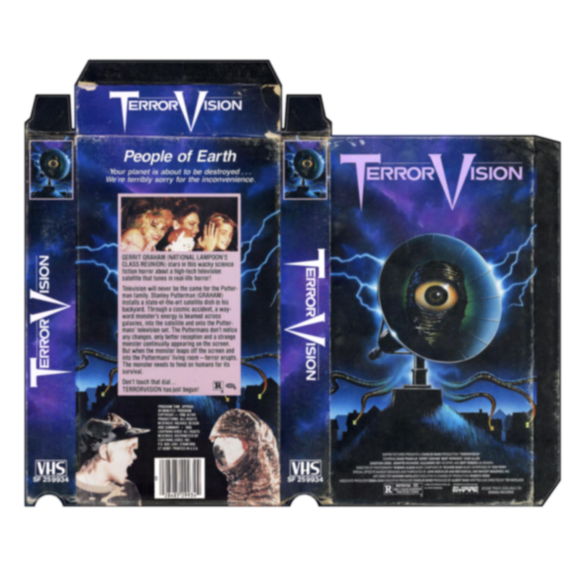 Terrorvision VHS Slipcase Replacement PNG Digital Download - Etsy