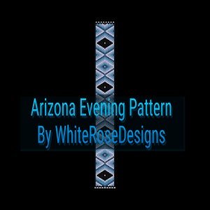 WRD Original Pattern-Arizona Evenings Peyote Stitch Pattern