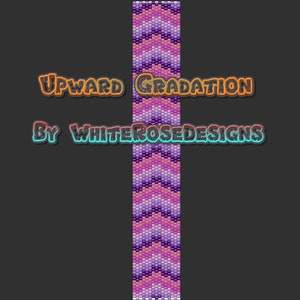 WRD Original PATTERN- Upward Gradation Odd Count Peyote Stitch