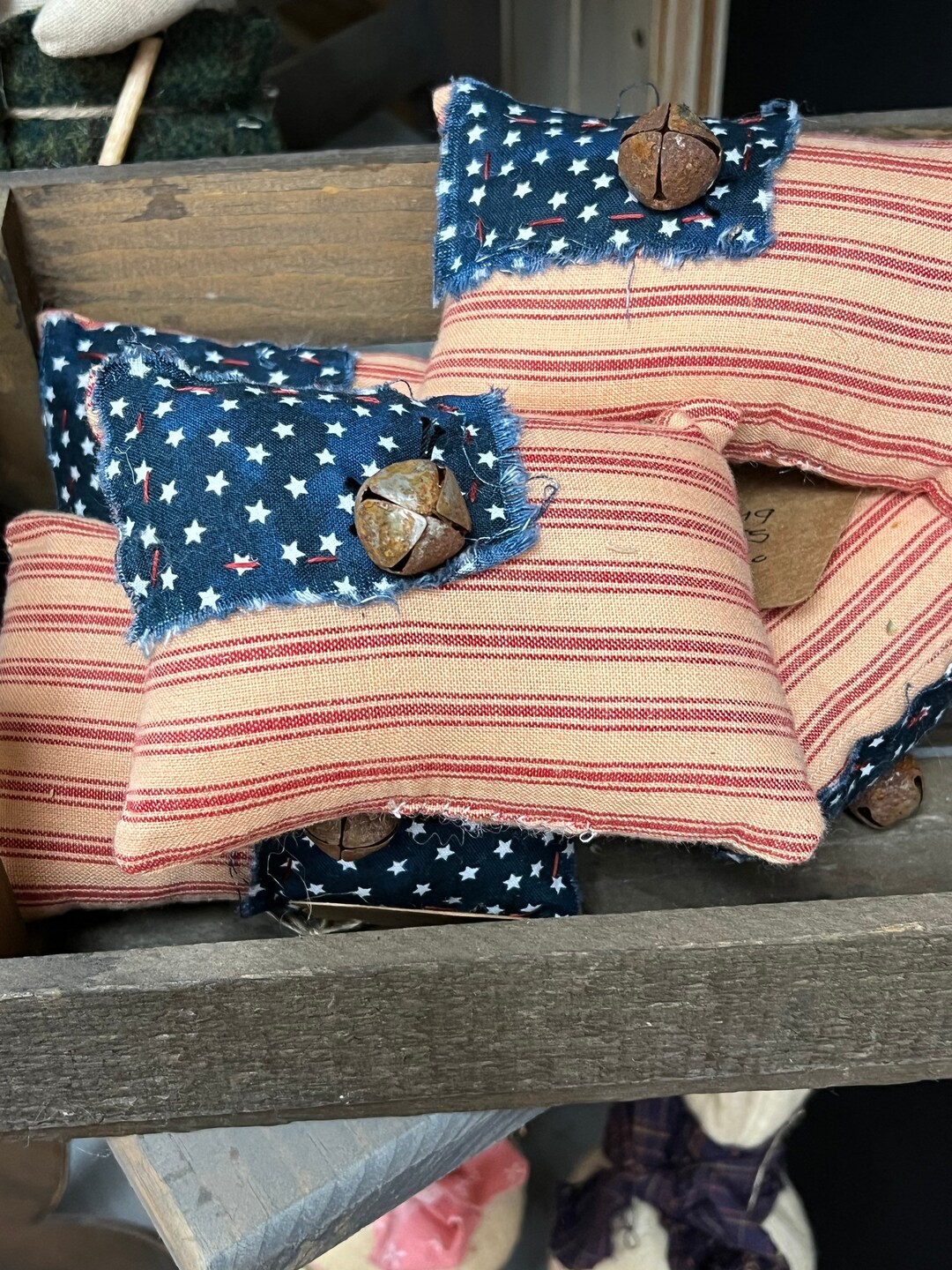 Primitive Americana Flag Bowl Fillers - Etsy