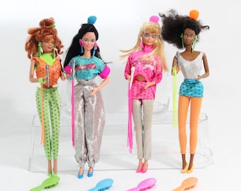 1986 Poupées Barbie et les Rockers | Jouets vintage années 80 Mattel