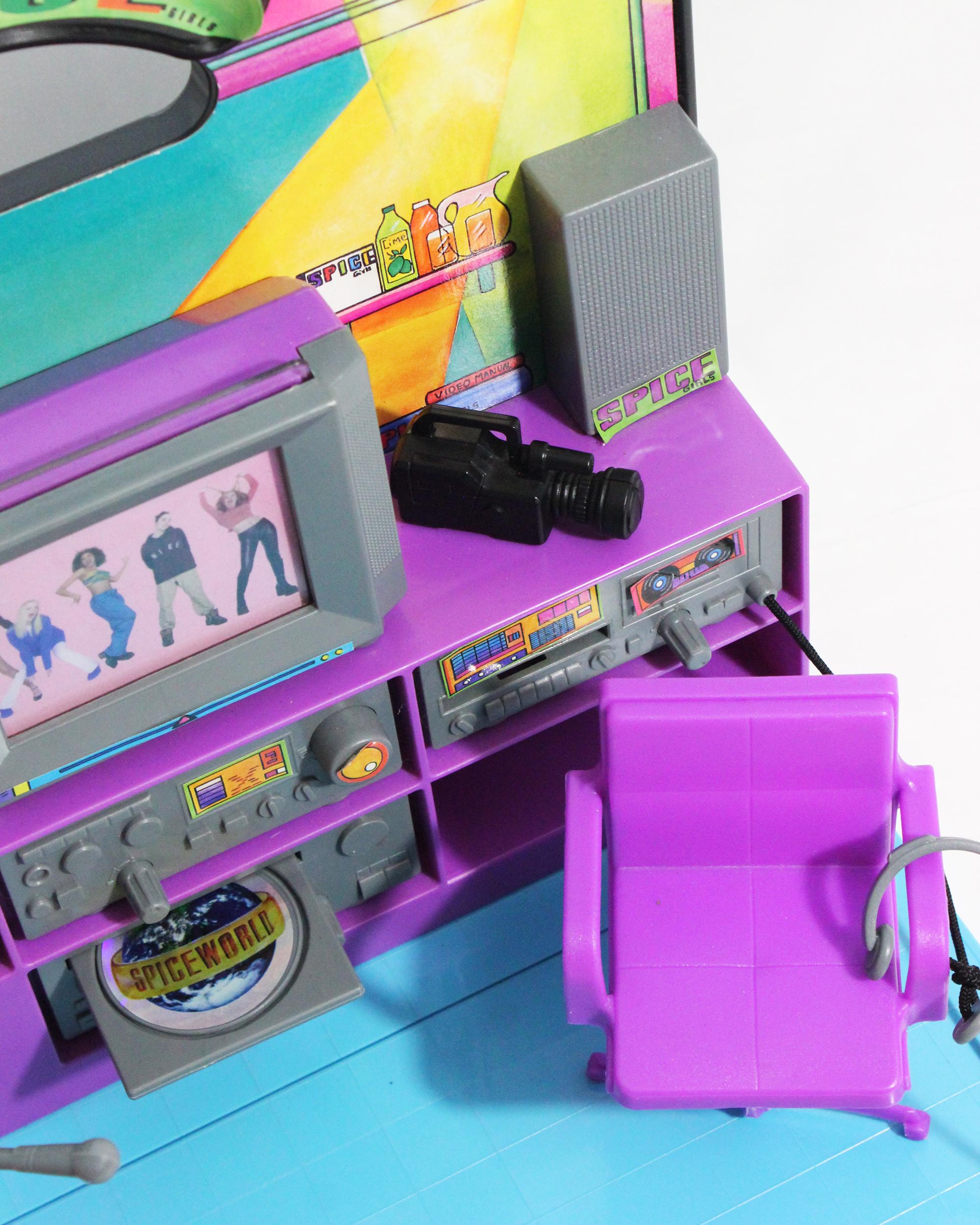 Vintage Spice Girls Sound Stage Playset | 1998 Galoob, Spice World