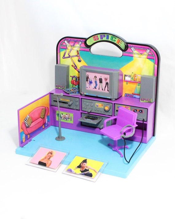 Vintage Spice Girls Sound Stage Playset | 1998 Galoob, Spice World
