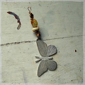 Butterfly Pendant Keychain image 4