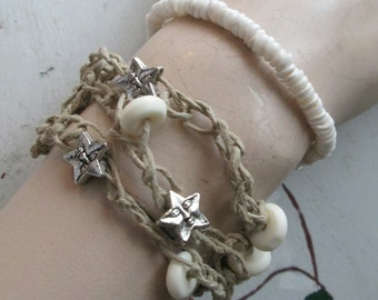 BEADED CUFF BRACELET Stars