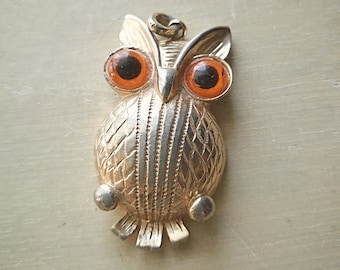 VINTAGE OWL PENDANT