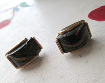 VINTAGE STONE CUFFLINKS