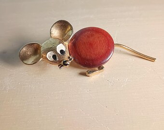 MAUS BROSCHE VINTAGE