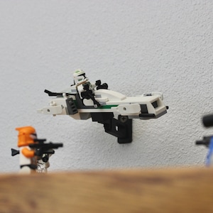 Wall Mount Universal Display for Smaller LEGO Sets or Builds - Add a Dynamic Touch to Your Collection - Display at 360 Degrees