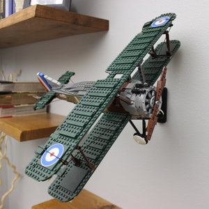 Wall Display for LEGO Sopwith Camel 10226 - Adjustable Mount for Your LEGO Set