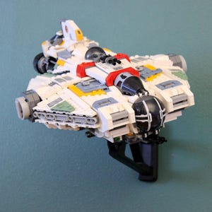 Wanddisplay voor LEGO Star Wars Ghost & Phantom II 75357: verstelbare houder voor je LEGO set