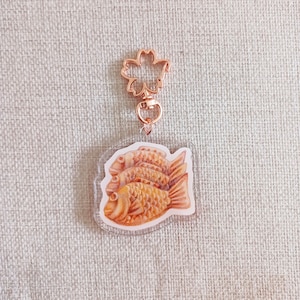 Taiyaki Keychain: Japanese Snacks Collection