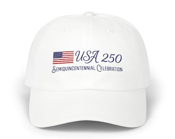 USA 250 Semiquincentennial Hat America's 250th Birthday Cap 2026 Watercolor American Flag Design Patriotic 1776-2026 Commemorative Gift