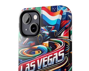 Race Time F1 Style Phone Case Las Vegas Racing Gift Formula 1 Phone Cover Motorsport Accessories Custom Motorsport Case Las Vegas Nevada Tee