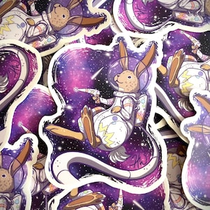 Space Rabbit Sticker