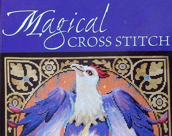 Magical Cross Stitch: Over 25 Enchanting Fantasy Designs by Clair Crompton Hardcover Book Cross Stitch Charts