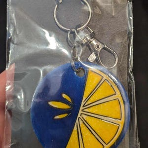 Lemon Keychain