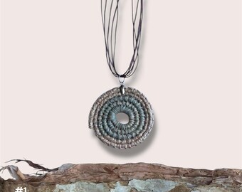 Vintage Art Deco Tasmanian Aboriginal Marineer Shell Necklace