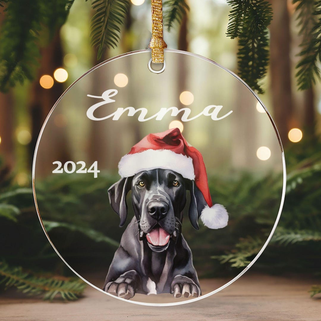 Great-Dane-10 Christmas Ornament main image 0