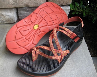 Size 9B CHACO Women's ZX/2 All-Terrain Sandals ~ Sunset ~ Barely Worn!