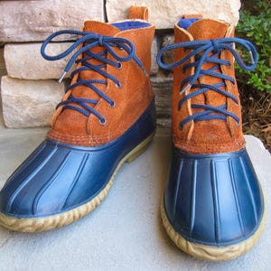blue duck boots womens
